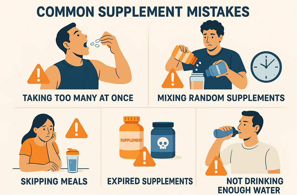 supplement mistakes beginners make