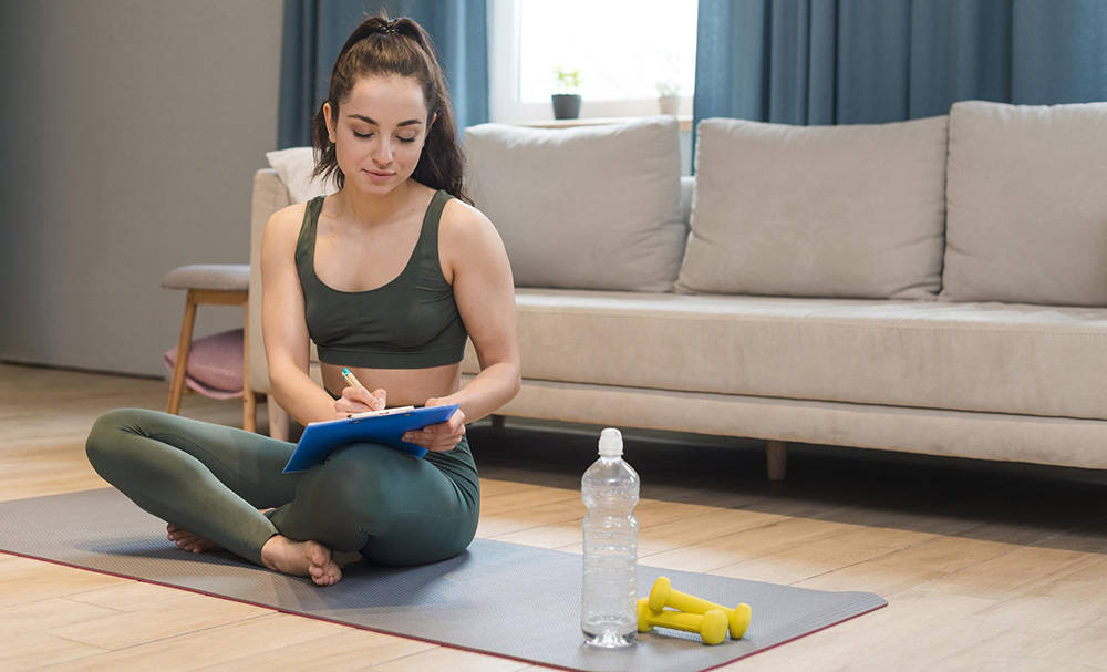 how to set realistic No-Stress Fitness Plan goals